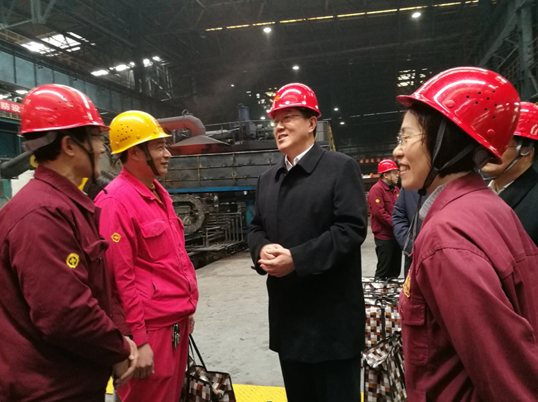 市委書記姚曉東率隊(duì)來公司慰問