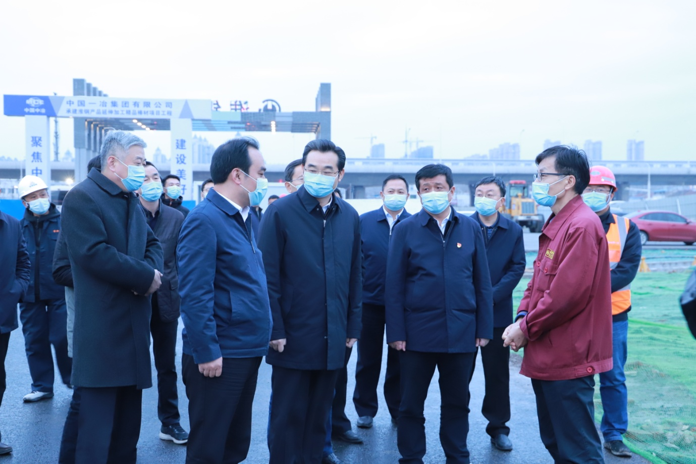 市長史志軍來淮鋼調(diào)研指導